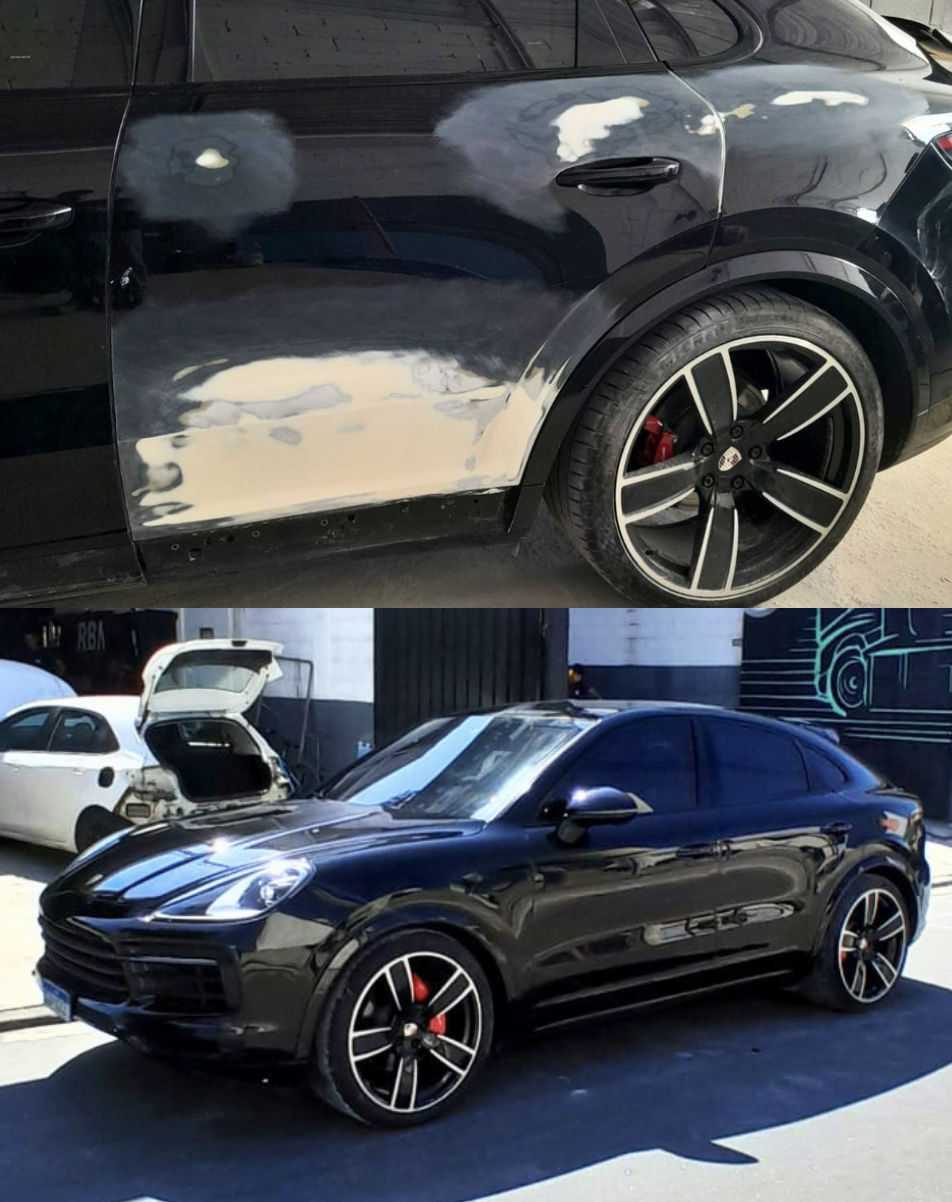 Porsche Macan — Antes e Depois