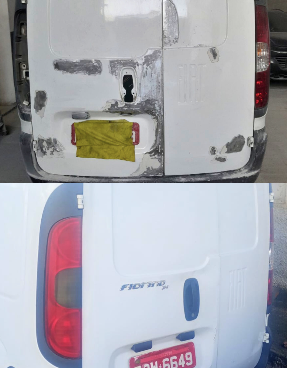 Fiat Fiorino — Antes e Depois